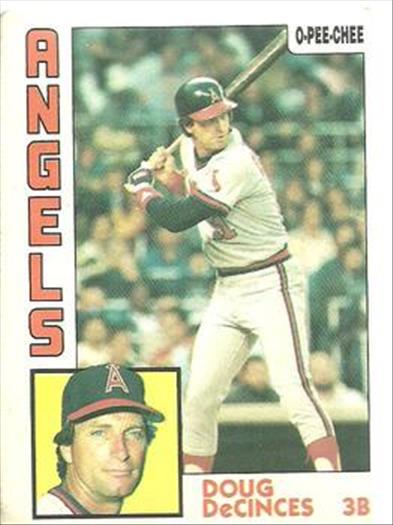 1984 O-Pee-Chee Baseball Cards 082      Doug DeCinces